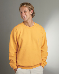 gildan's fleece crewneck sweatshirt